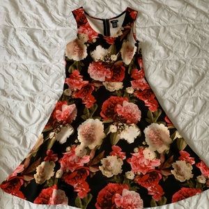 Floral Skater Dress
